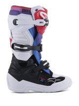 Alpinestars Tech 7s Junior Crosslaarzen Wit en zwart, productfoto 1