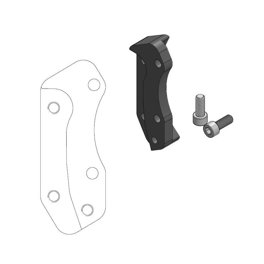 Street 320mm adapter Husqvarna SMS TC TE WR CR 2000-2013 211017