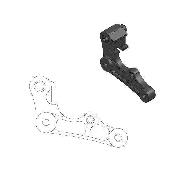 270mm adapter Yamaha YZ YZF Fantic 211050