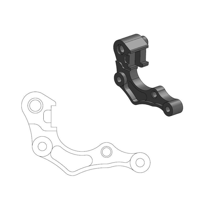 270mm adapter Honda CRF250 450 2019- and up 211118