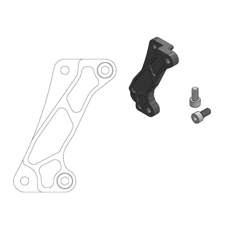 Street 320mm adapter Honda CRF L 250 300 13- 211121
