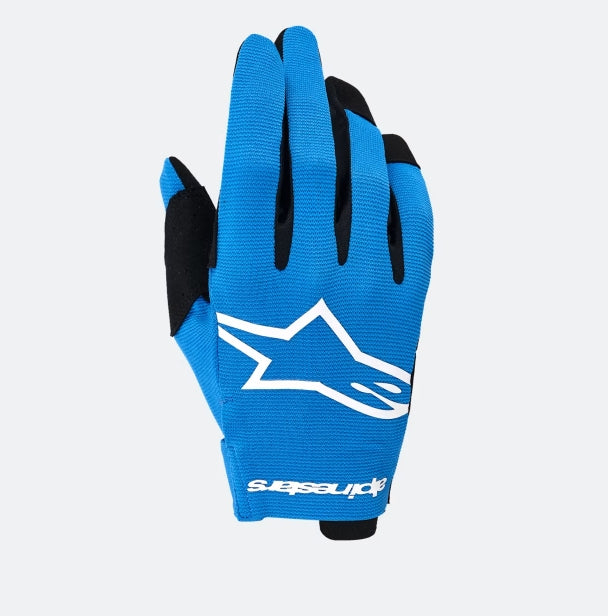 Alpinestars Radar Motorhandschoenen Blauw en wit, productfoto 1