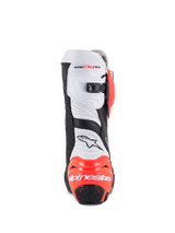 Alpinestars Supertech R Vented v2 Motorlaarzen Zwart, wit en fluorood, productfoto 5