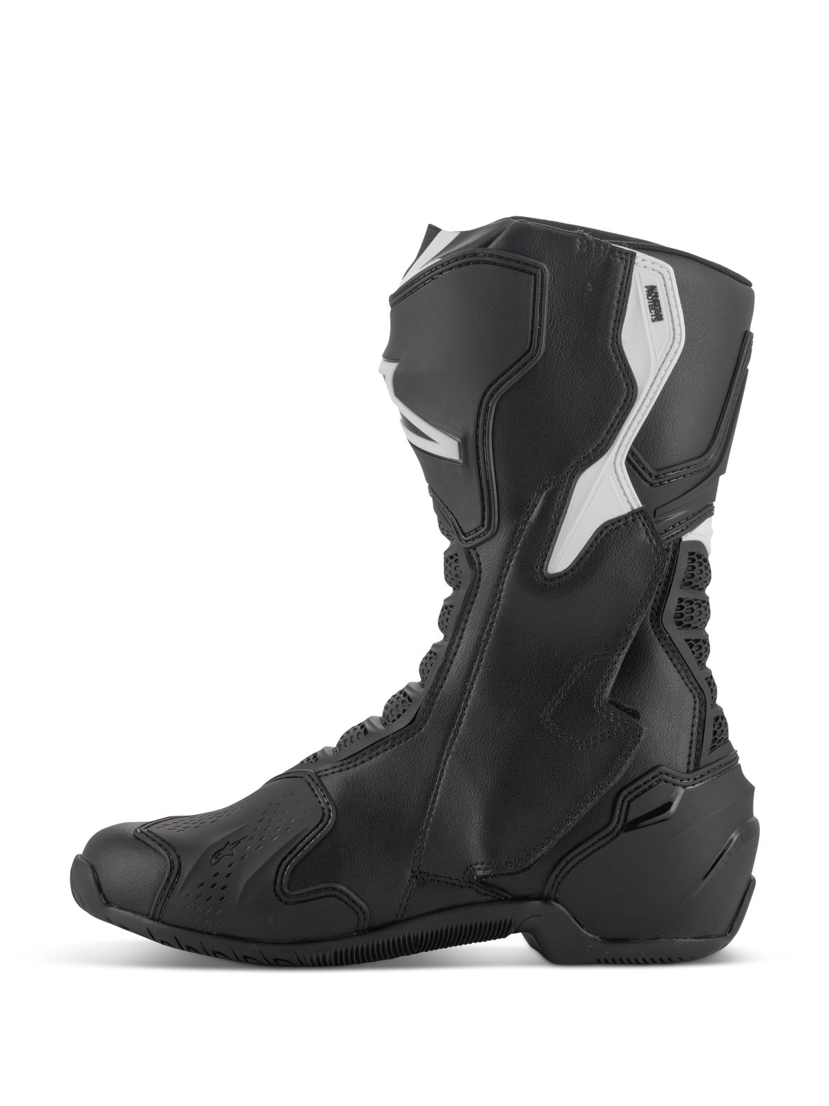 Alpinestars SMX-6 v3 Motorlaarzen Zwart en wit, productfoto 4