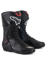 Alpinestars SMX-6 v3 Motorlaarzen Zwart, wit en rood, vooraanzicht