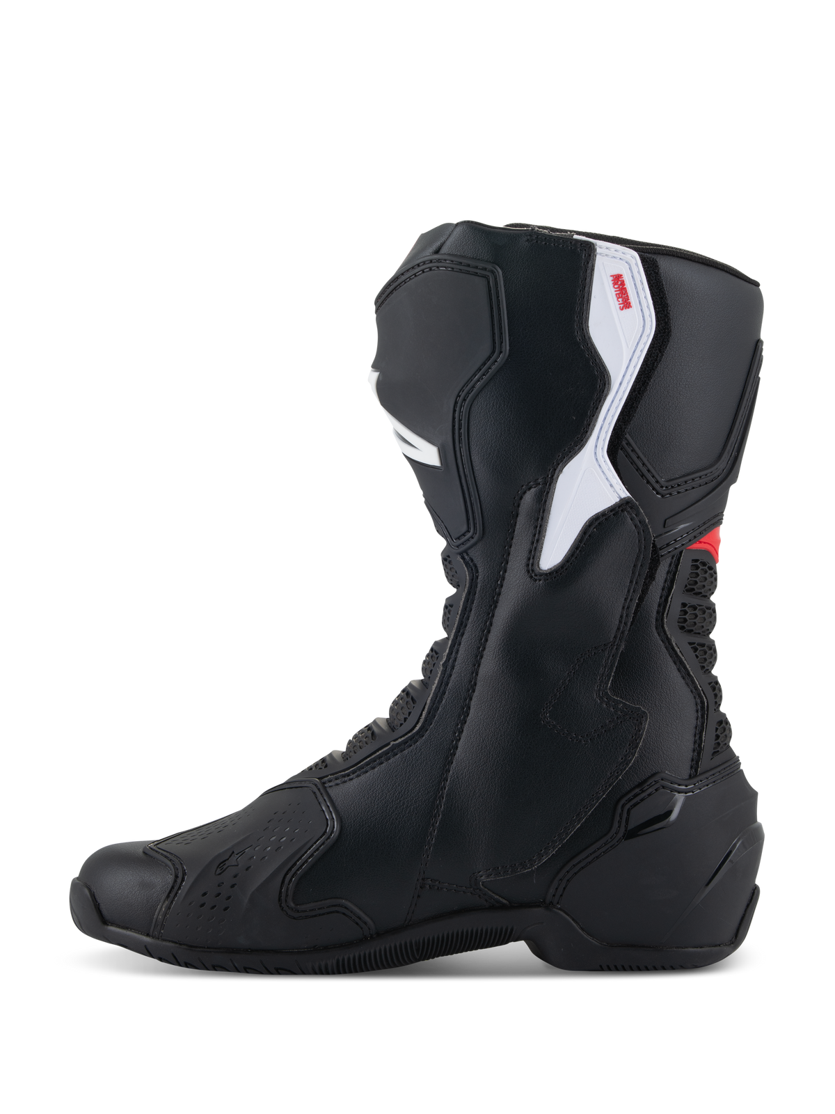 Alpinestars SMX-6 v3 Motorlaarzen Zwart, wit en rood, productfoto 4