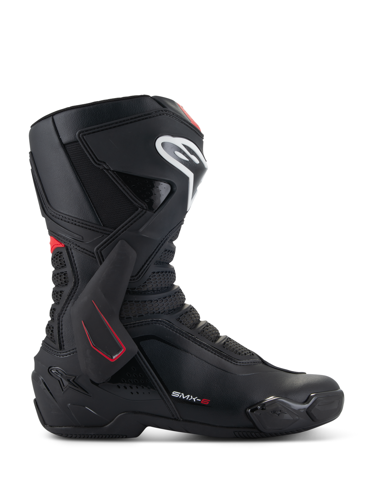 Alpinestars SMX-6 v3 Motorlaarzen Zwart, wit en rood, productfoto 1