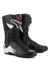 Alpinestars SMX-6 v3 Motorlaarzen Zwart, rood en wit, vooraanzicht