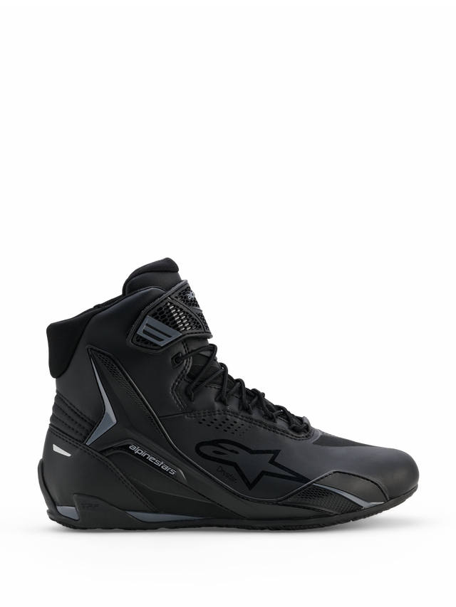 Alpinestars Faster 4 Drystar Motorschoenen Zwart en grijs, productfoto 1