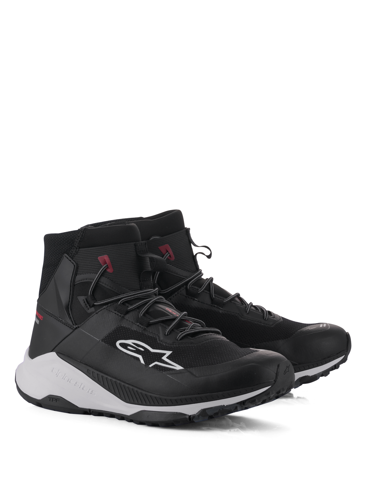 Alpinestars Speedforce XR Motorschoenen Zwart en wit, vooraanzicht