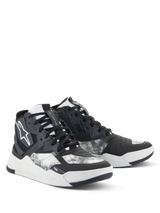 Alpinestars Speedflight Motorschoenen Zwart, grijs en wit, vooraanzicht
