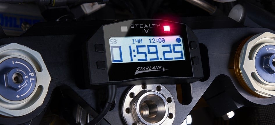 Stealth 5 GPS laptimer met datalog functies