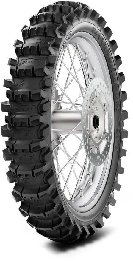 Pirelli Scorpion MX Soft achterband 12 inch 80/100-12