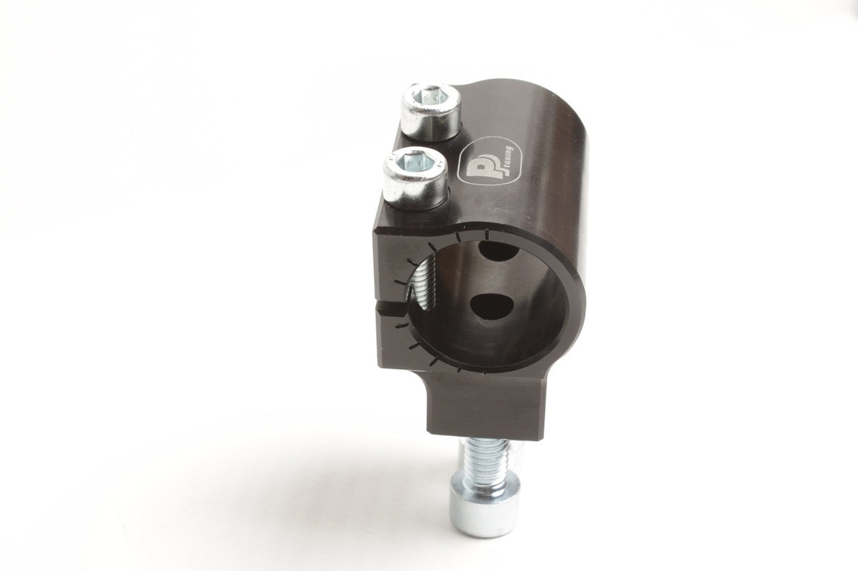 Clip-Ons Handlebars 43mm Type Verhoogd 28mm Verstelbaar Zwart Geanodiseerd