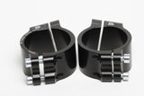 Clip-Ons Handlebars 50mm Type Sport Zwart Geanodiseerd Black 50C