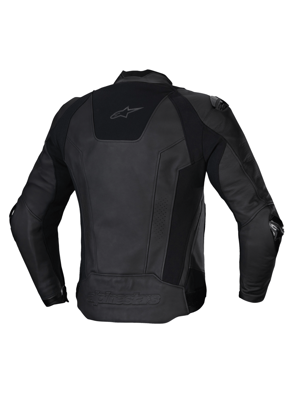 Alpinestars Missile v3 Motorjas Zwart, achteraanzicht