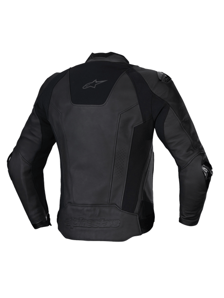 Alpinestars Missile v3 Motorjas Zwart, achteraanzicht