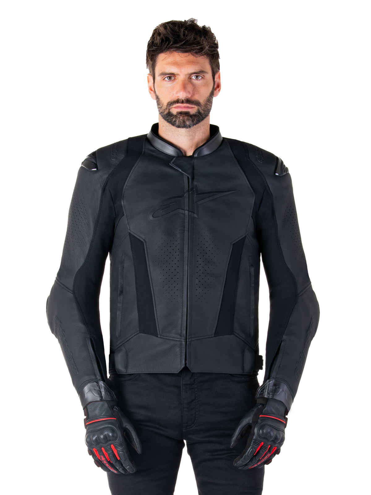 Alpinestars Missile v3 Motorjas Zwart, productfoto 1