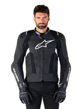Alpinestars Missile v3 Motorjas Zwart en wit, productfoto 1