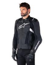 Alpinestars Missile v3 Motorjas Zwart en wit, productfoto 3