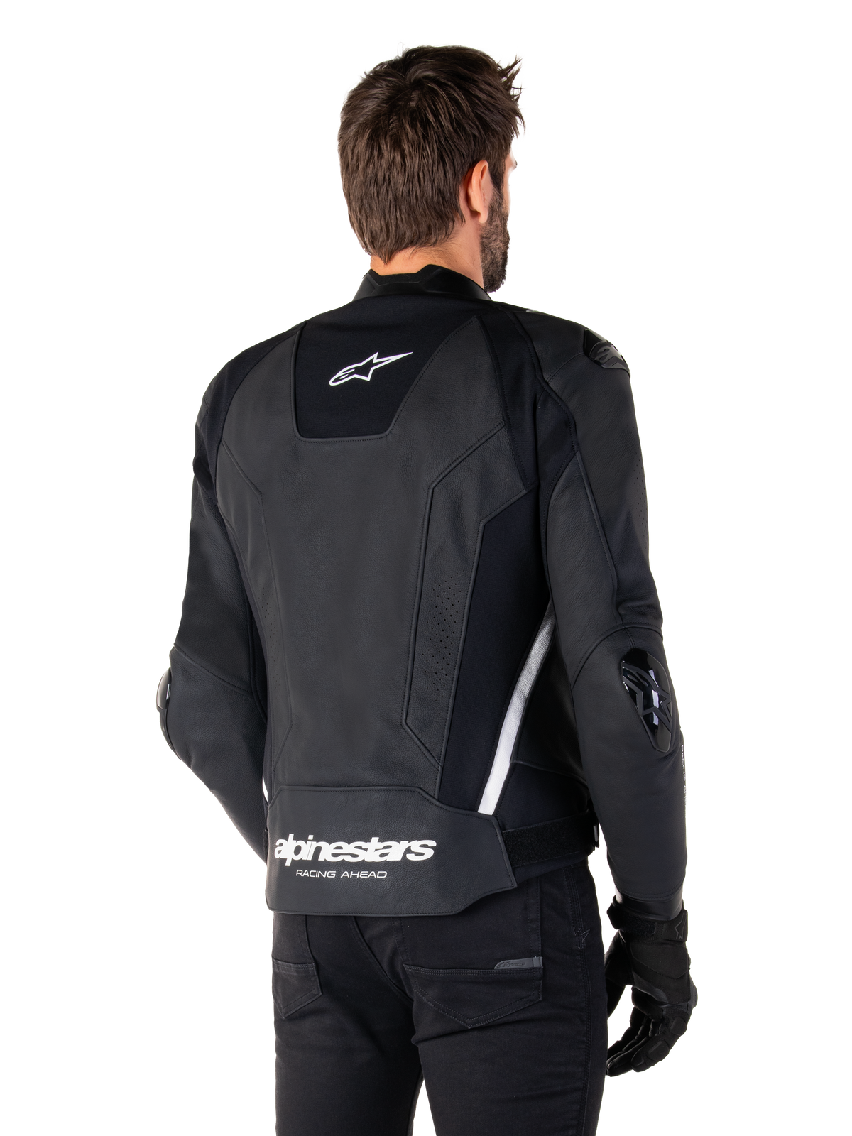 Alpinestars Missile v3 Motorjas Zwart en wit, productfoto 4