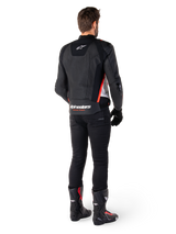 Alpinestars Missile v3 Motorjas Zwart, wit en fluorood, productfoto 6