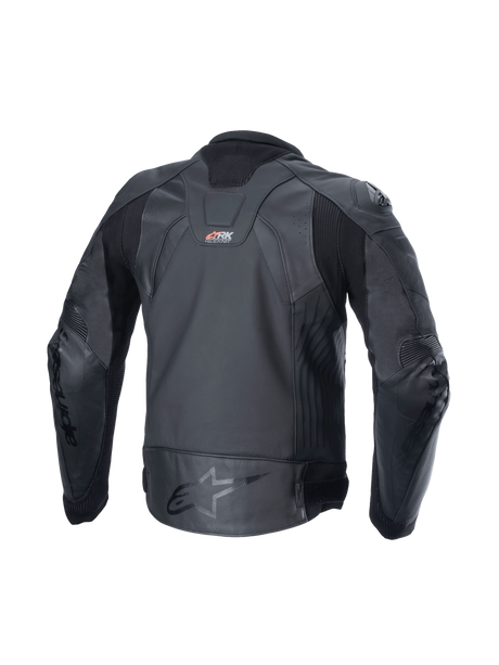 Alpinestars GP Plus R v4 RK Motorjas Zwart, achteraanzicht