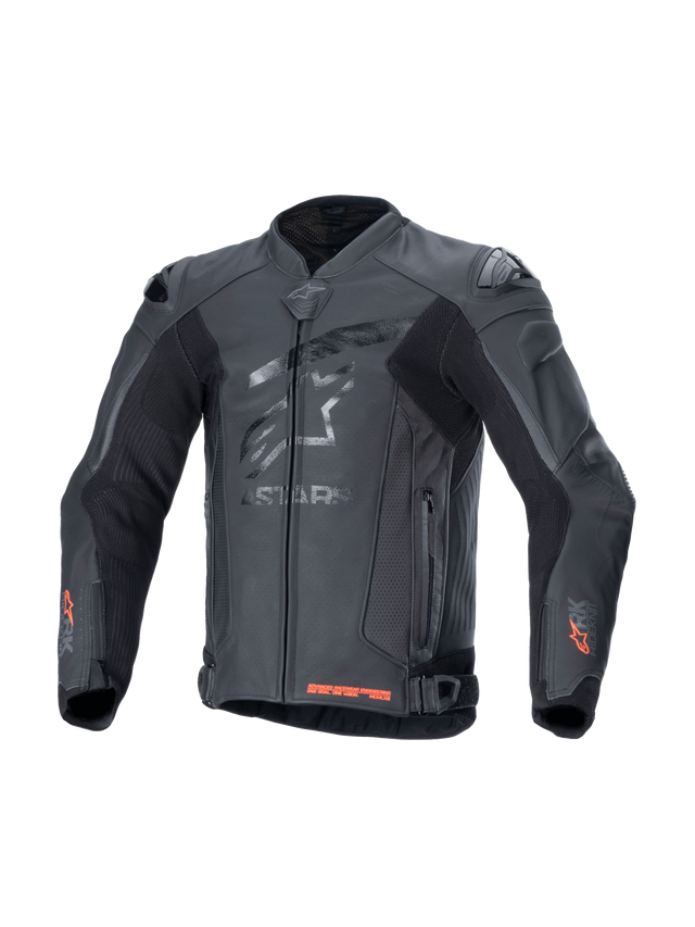 Alpinestars GP Plus R v4 RK Motorjas Zwart, vooraanzicht