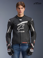 Alpinestars GP Plus R v4 RK Motorjas Zwart en wit, productfoto 1