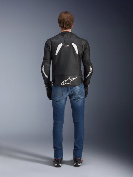 Alpinestars GP Plus R v4 RK Motorjas Zwart en wit, productfoto 3