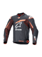 Alpinestars GP Plus R v4 RK Motorjas Zwart en fluorood, vooraanzicht