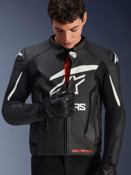 Alpinestars GP Plus R v4 Motorjas Zwart en wit, productfoto 5