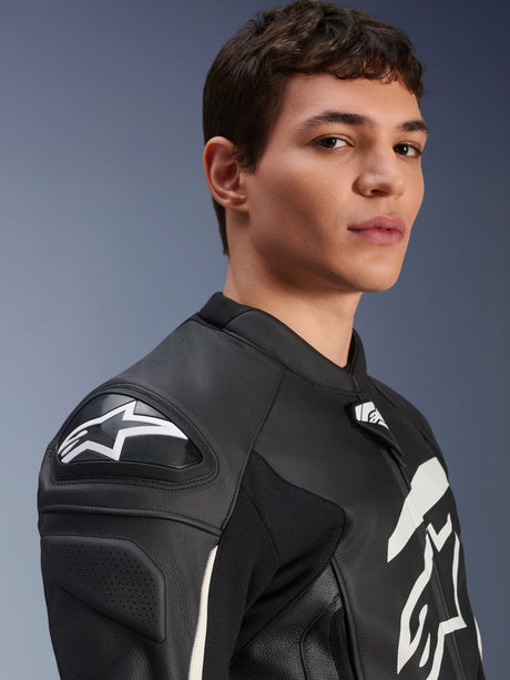 Alpinestars GP Plus R v4 Motorjas Zwart en wit, productfoto 8