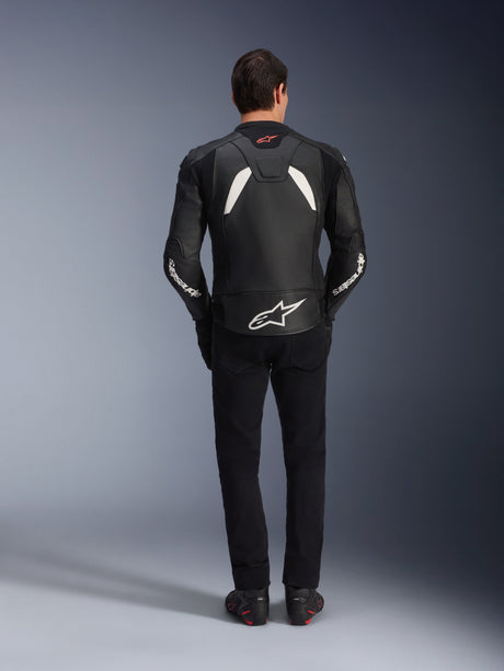 Alpinestars GP Plus R v4 Motorjas Zwart en wit, productfoto 3