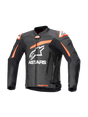 Alpinestars GP Plus R v4 Motorjas Zwart en fluorood, vooraanzicht