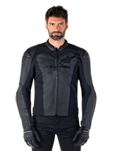 Alpinestars Faster v3 Motorjas Zwart, productfoto 1