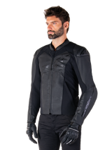 Alpinestars Faster v3 Motorjas Zwart, productfoto 4