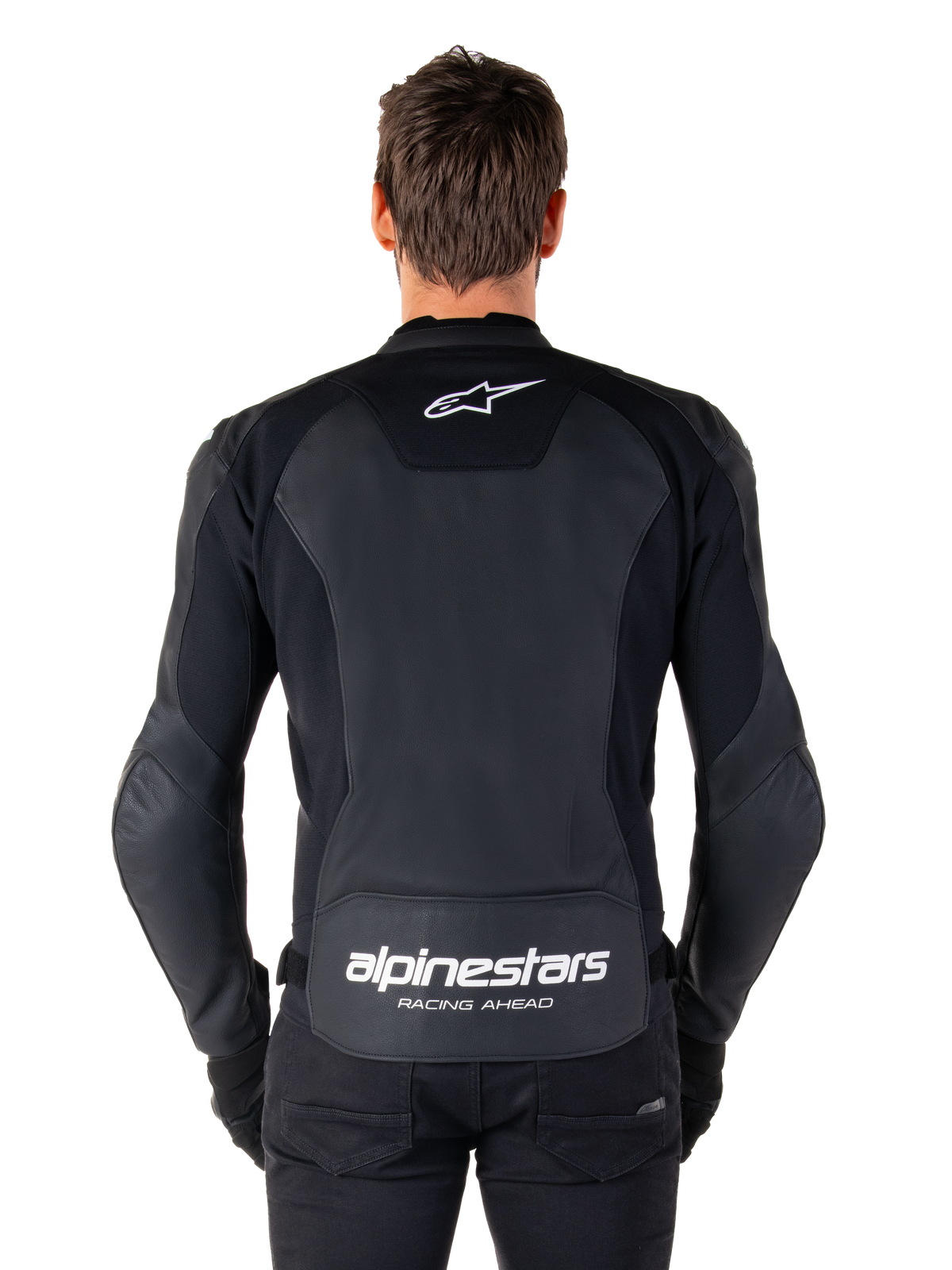 Alpinestars Faster v3 Motorjas Zwart en wit, productfoto 4