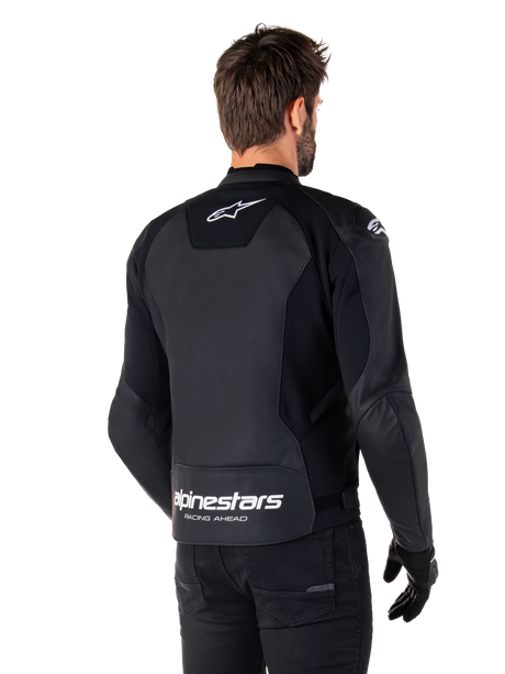 Alpinestars Faster v3 Motorjas Zwart en wit, productfoto 2