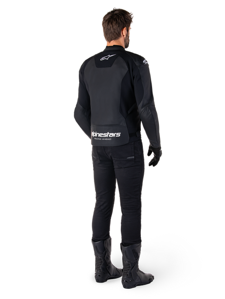 Alpinestars Faster v3 Motorjas Zwart en wit, productfoto 6