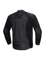 Alpinestars Faster v3 Airflow Motorjas Zwart, achteraanzicht