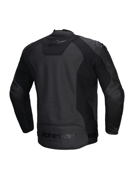 Alpinestars Faster v3 Airflow Motorjas Zwart, achteraanzicht