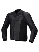 Alpinestars Faster v3 Airflow Motorjas Zwart, vooraanzicht