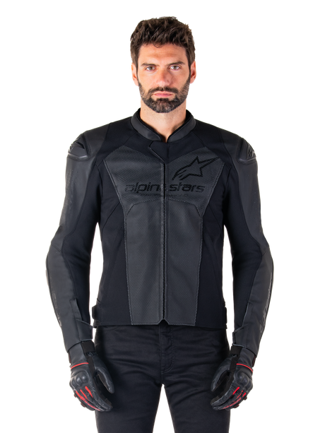 Alpinestars Faster v3 Airflow Motorjas Zwart, productfoto 1
