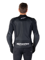 Alpinestars Faster v3 Airflow Motorjas Zwart en wit, productfoto 2