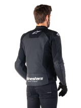 Alpinestars Faster v3 Airflow Motorjas Zwart en wit, productfoto 3