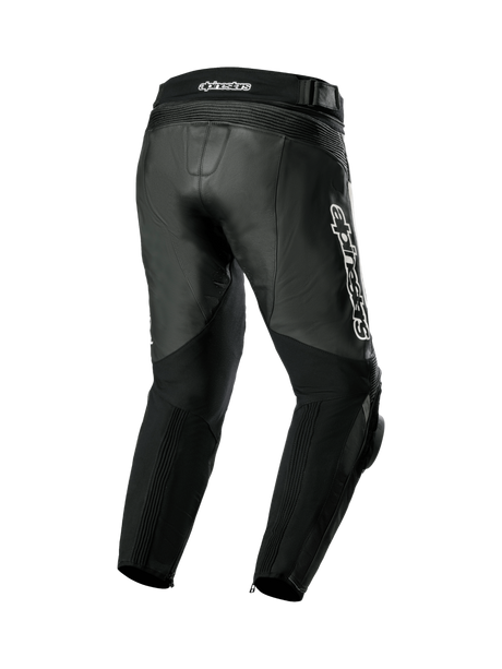 Alpinestars Missile v3 Motorbroek Zwart en wit, achteraanzicht