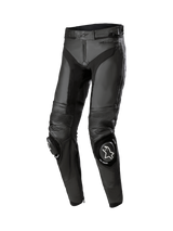 Alpinestars Missile v3 Long Motorbroek Zwart, vooraanzicht