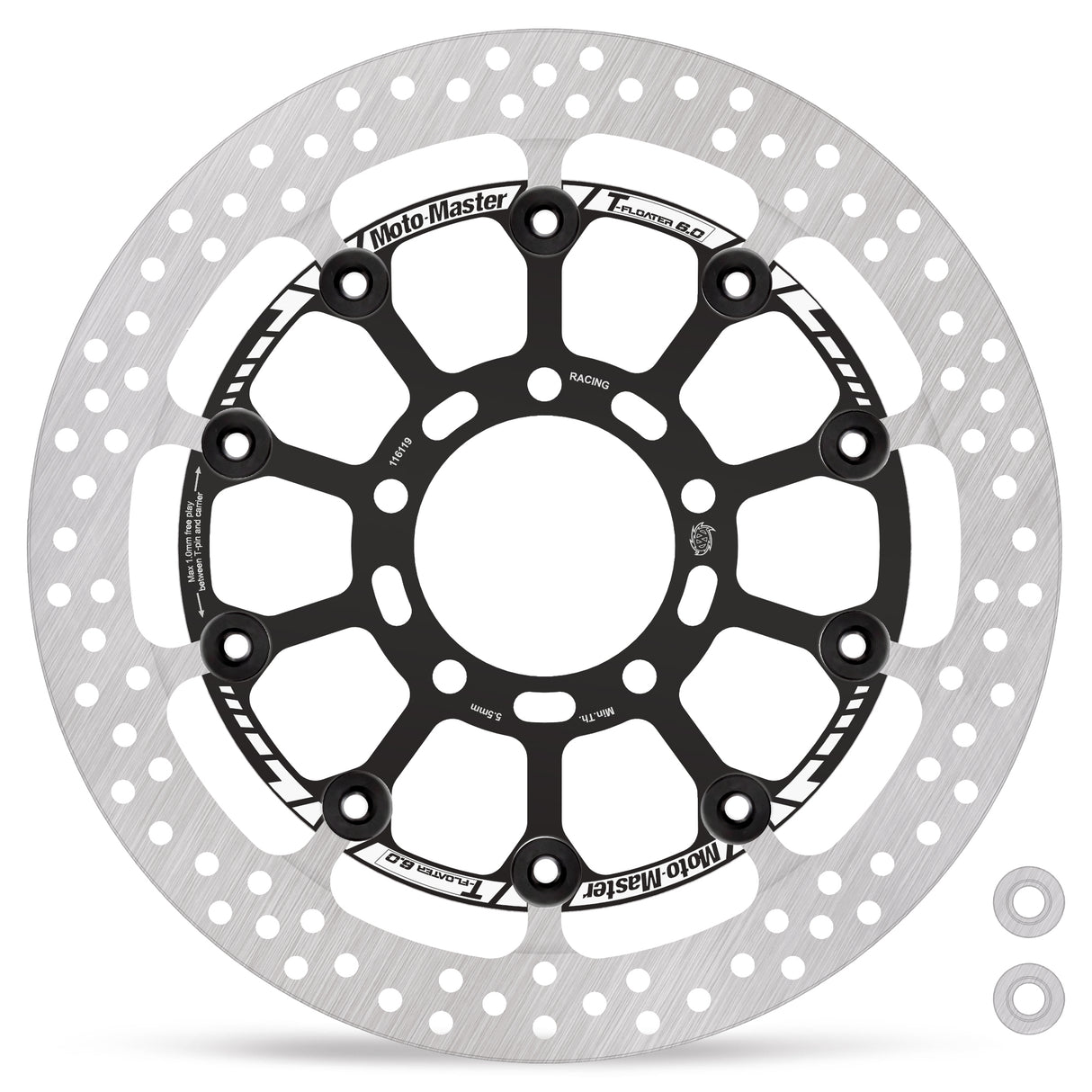 Moto-Master Kit T-Floater Oversize Kawasaki 320x6mm 314004 - Moto-Master 314004
