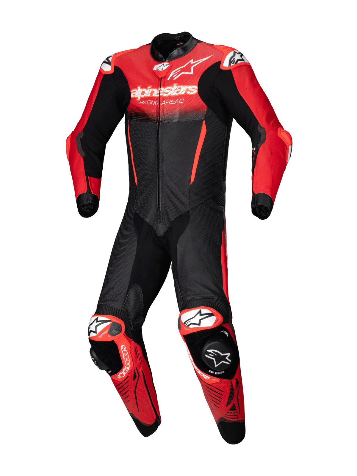 Alpinestars GP-R7 Motorpak Zwart en rood, vooraanzicht